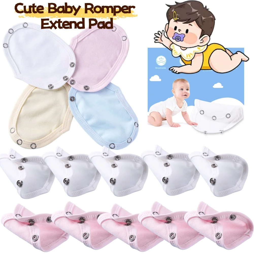 1-5PCS Baby Strampler Partner Super Utility Body Anzug Overall Strampler Weiche Overall Body Verlängern Extender Tuch Matte Image