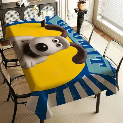 W-Wallace und G-Gromite Cartoon Tischdecke Home Dinner Party Cover Hochzeit Outdoor Party Cover Hotel Dekoration Tischdecken