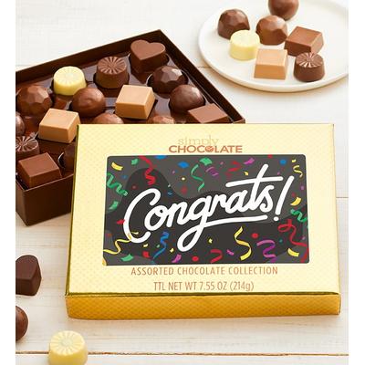 Simply Chocolate® Congrats 18Pc Chocolate Box, Family Item Food Gourmet Candy Confections Chocolate, Gifts