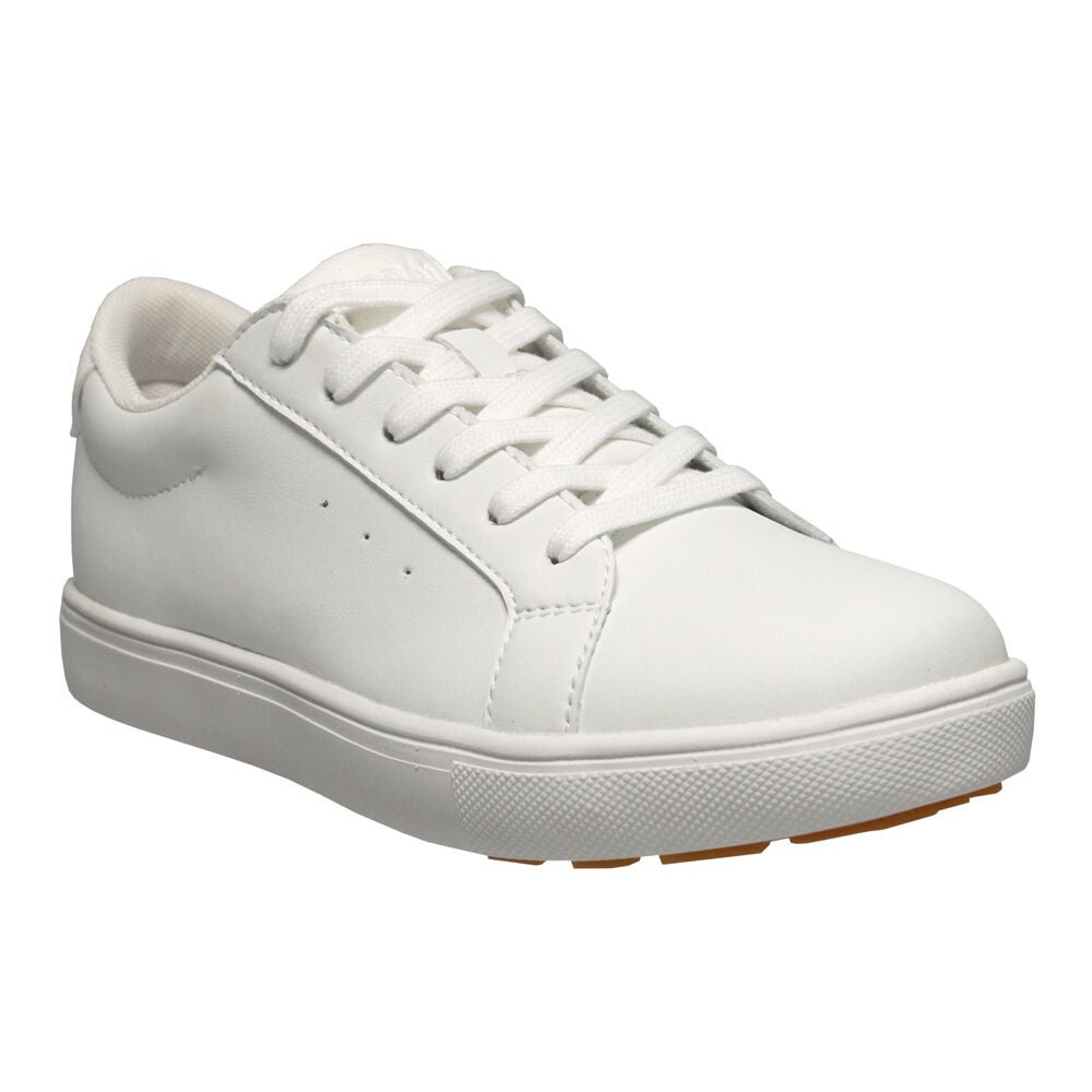 Wide Width Women's Charlie Sneaker by Propet in White (Size 7 W)