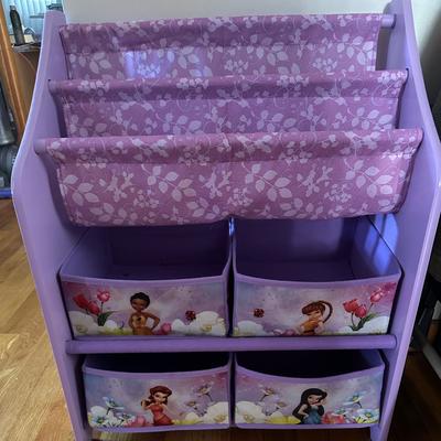 Disney Storage & Organization | Disney Tinkerbell Storage And Toy Organizer By Delta | Color: Purple | Size: Os