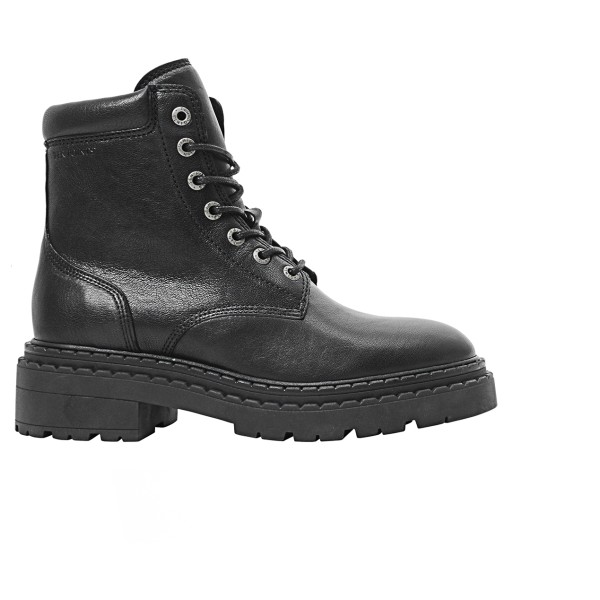 Ten Points - Women's Sonja Lace Boots Tanned Leather - Freizeitstiefel 38 | EU 38 grau/schwarz