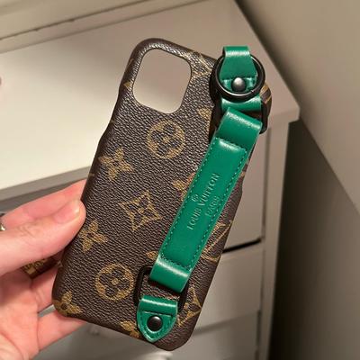 Louis Vuitton Cell Phones & Accessories | Louis Vuitton Brown And Gold Luxury Phone Case | Color: Black/Gold | Size: Os