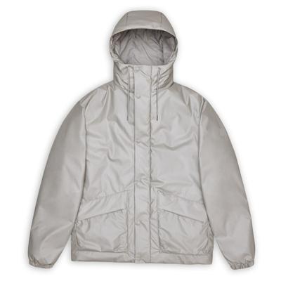 Rains - Lohja Insulated Cargo Jacket W3T2 - Winterjacke Gr XL grau