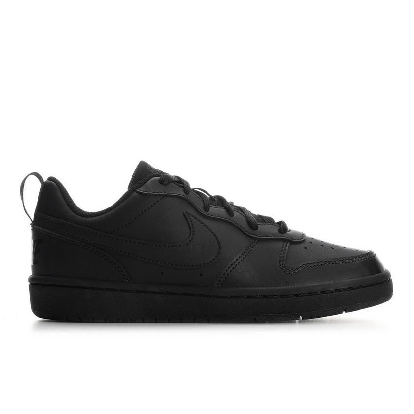 Nike Shoes | Big Kid's Nike Court Borough Low 2 Black/Black-Black Size 5 | Color: Black | Size: 5b