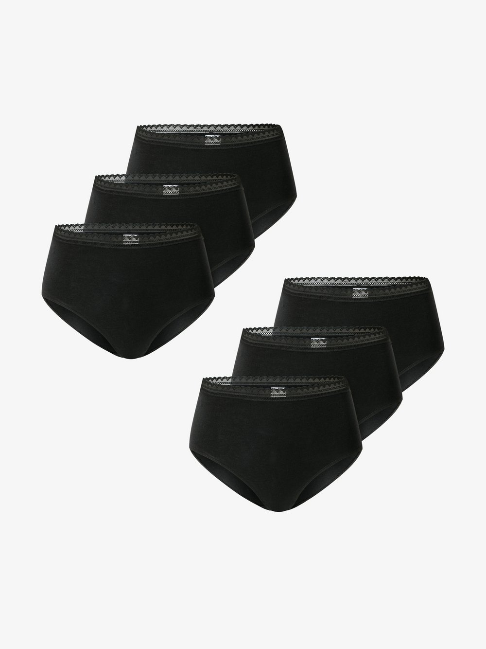 Schiesser Midislip Damen schwarz, 42 Image