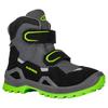Winterstiefel LOWA "MILO EVO GORE-TEX MID JR", Damen, Gr. 35, limone, grau, Textil, Synthetik, sportlich, Schuhe, wasserdicht, gefüttert, mit Klettverschluss