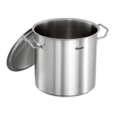 Bartscher Kochtopf Edelstahl 11 Liter mit Deckel, 34x29x26.5 cm Image