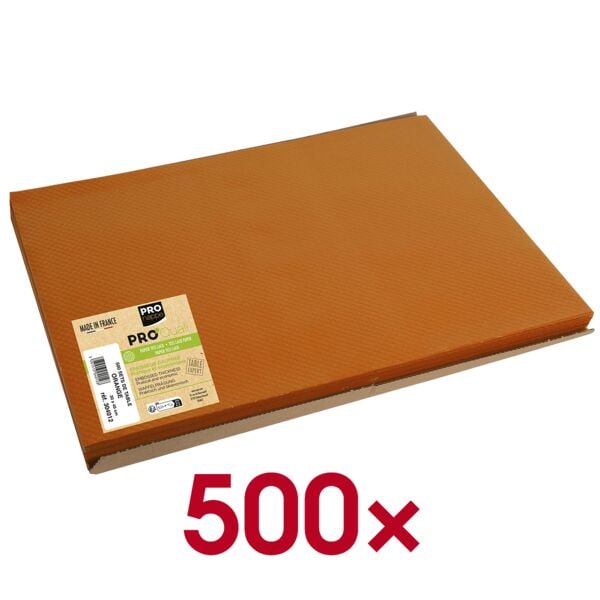 PROnappe Platzsets 500 Stück orange, 40x30 cm