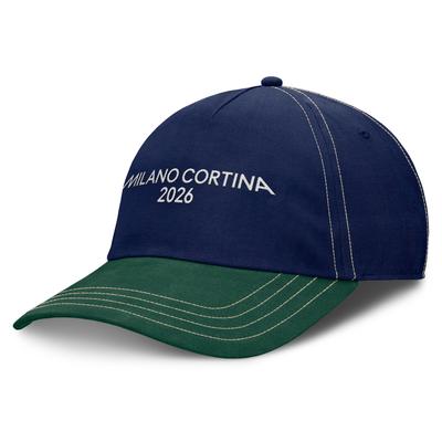 Unstrukturierte Kappe Milano Cortina 2026 Olympics – Marineblau Image