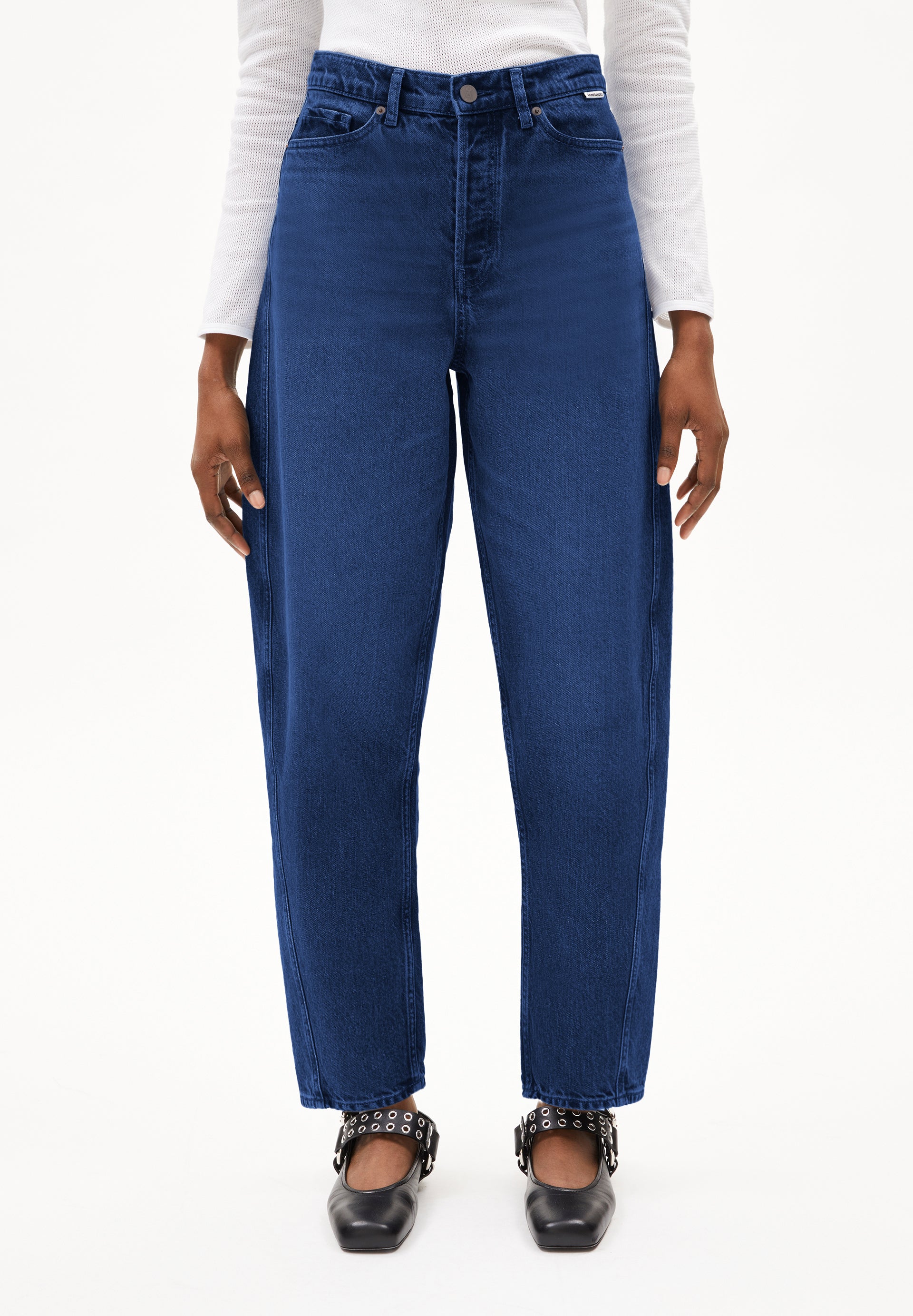 BAARELL | Barrel Jeans recycelte Baumwolle - blau (33-32) Image