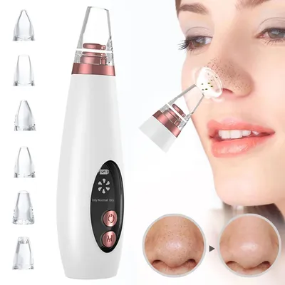 Electric Vacuum Suction Blackhead Remover Facial Pore Cleaner Black Spots Removal Facial Deep Cleansing Machine Skin Care Tools