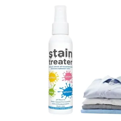 120ml Spray Stain Remover Fabric Laundry Effective Stain Treater Spray Spot Remover Laundry Spray For Food Pet Candle Stains