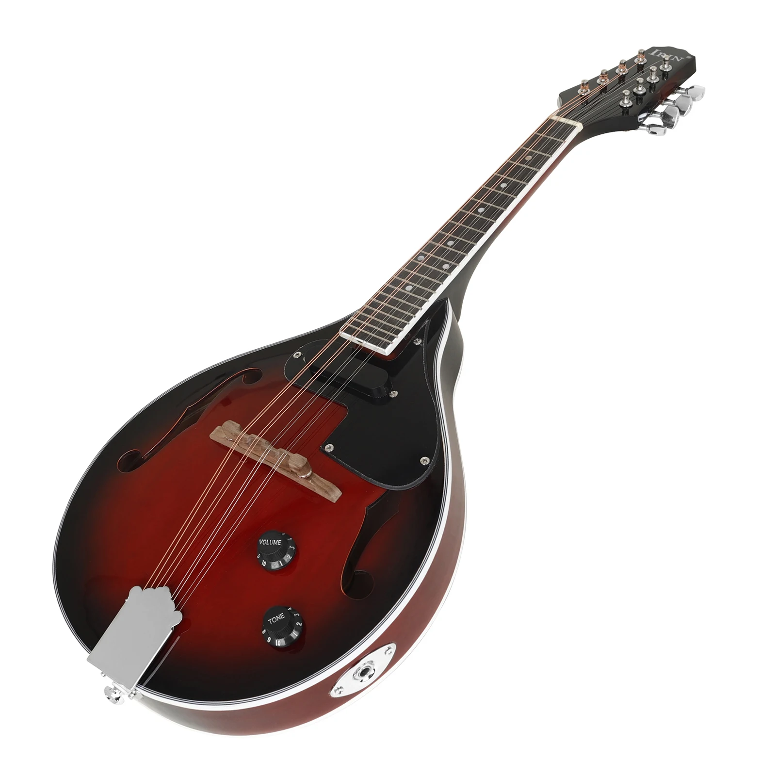 IRIN Mandoline 8-saitige Gitarre im A-Stil, elektrische Mandoline, Saiteninstrumente mit Tasche, Saiten-Pick-Zubehör Image