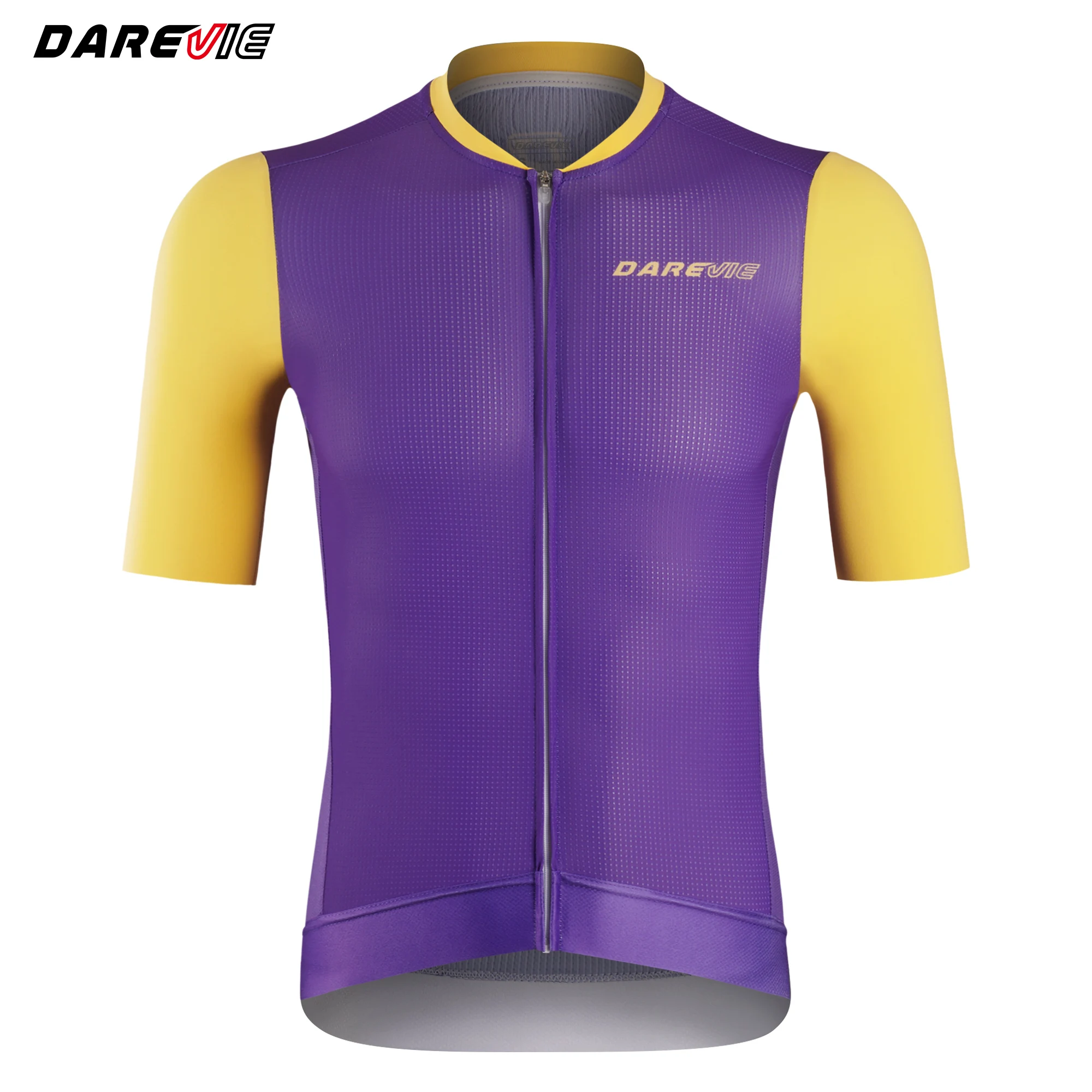 DAREVIE Maglia da ciclismo uomo Quick Dry Anti UV Pro Level Maglia da ciclismo Uomo Luce morbida e traspirante Abbigliamento da ciclismo per uomo