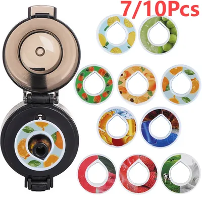 Multi-Flavor Scented Pods 0 Sugar 0 Calorie 7/10 Pcs Flavor Pods Sports Bottle Flavour Pod for Flavouring Drinking Bottle