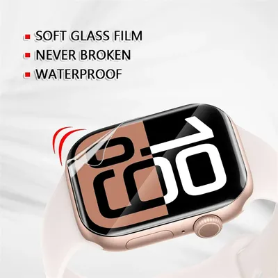 5PCS Hydrogel Film for Apple Watch 5 6 SE 40MM 44MM 42 38 Screen Protector Apple Watch Ultra 49MM 7 8 9 41MM 45MM 10/11 42/46MM