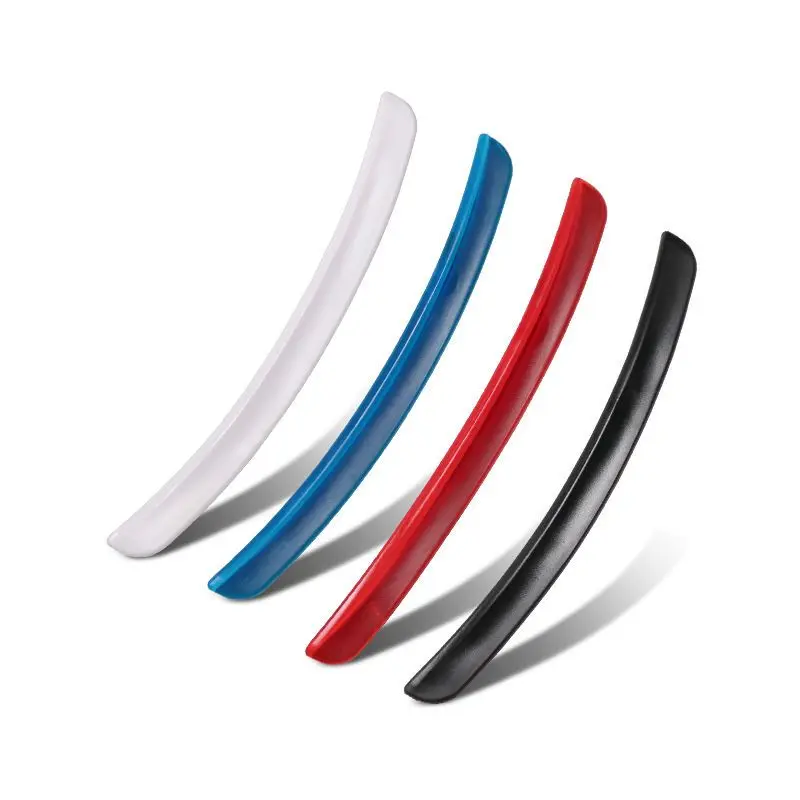 Kein Bohren selbstklebender Radlauf-Stoßstangenstreifen, Auto-Gummi-Stoßstangenstreifen, PVC, kratzfest, Kfz-Außenverkleidungsstreifen, 2 Stück, universell Image