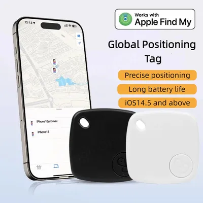 Smart Bluetooth GPS Trackers Anti-lost Wallet Keychain Smart Tag GPS Tracking Device For iPhone iOS Find My App Locator Finder