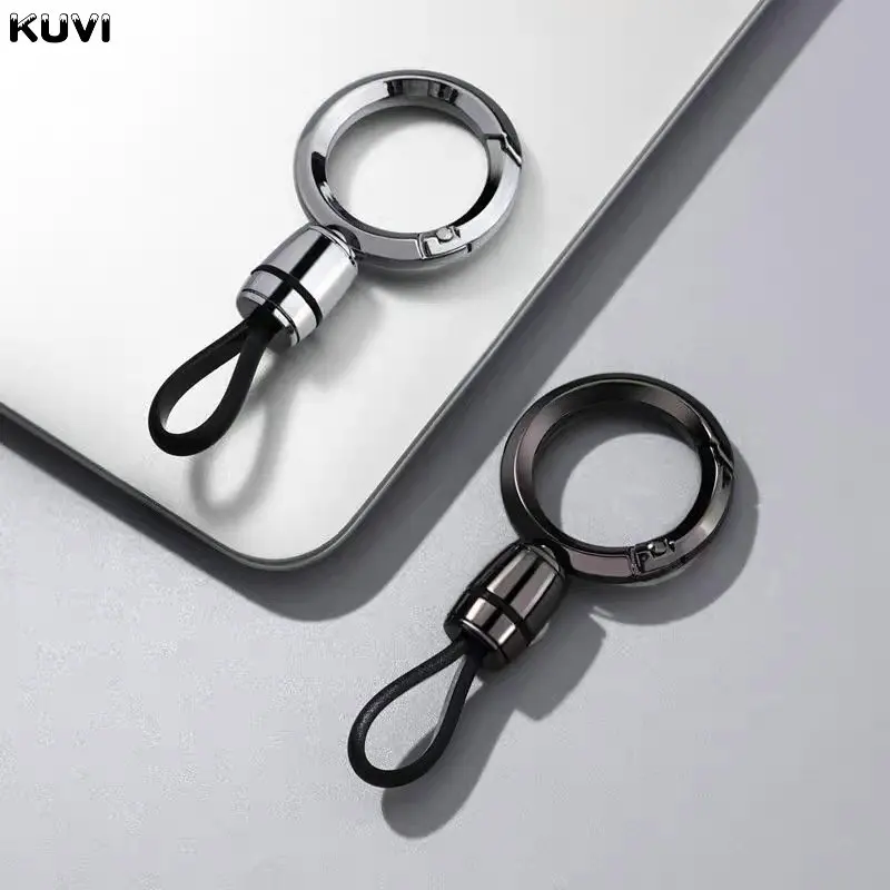 Neue Legierung Auto Schlüsselbund männer High-end-Auto Lanyard Einfache frauen Schlüsselbund Anti Verlust Auto Schlüsselanhänger schlüssel Ketten Zubehör Styling Image