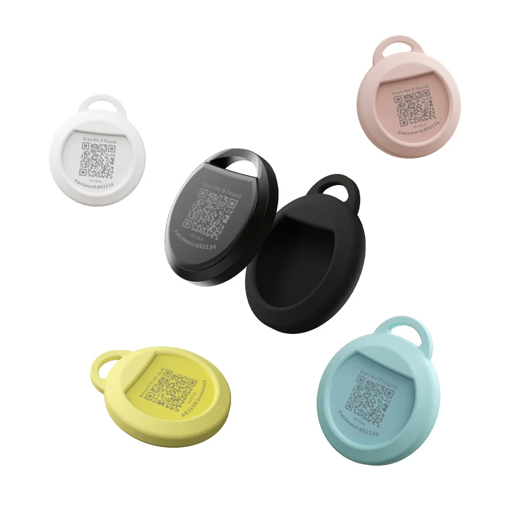 QR-Code-Sicherheits-GPS-Tracker-Kits mit Drop Impact Resistance Protection Shell Home Smart Google Pixel Android Locator Device Image