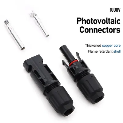 1000V solar photovoltaic connector 30A solar panel branch photovoltaic connector cable cross-sectional area 2.5m㎡4m㎡6m㎡