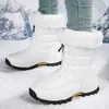 Frauen Stiefel 2025, Neue Wasserdichte Pelz Stiefel Für Winter Schuhe Frau Elegante Mit Hohen Absätzen Schnee Stiefel Schwarz Gummi Botas Mujer Footwear