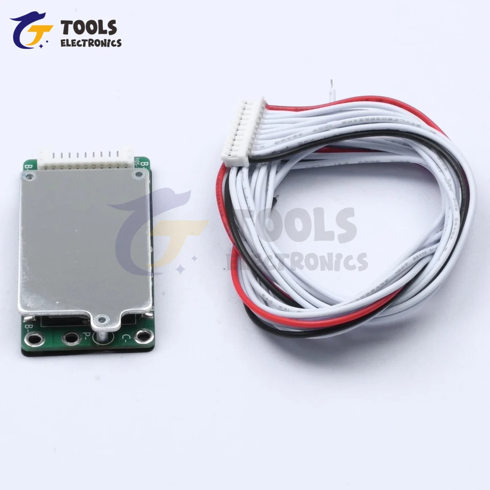 10S 36V 15A BMS Lithium-Batterie-Schutzplatine für Elektrofahrzeug, Fahrrad, 18650 Ladung, PCB, Lithium-Batterie-Managementsystem Image