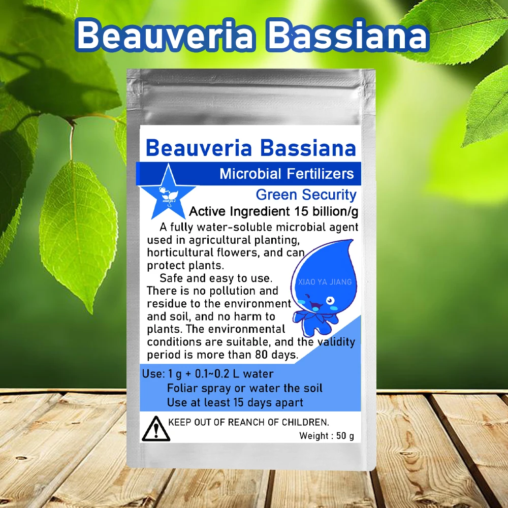 50 g Beauveria Bassiana mikrobieller Bio-Dünger Image