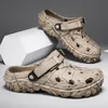 Sommer-Herren-Sandalen, neue Hausgarten-Schuhe, bequeme und leichte Herren-Hausschuhe, rutschfeste Flip-Flop-Sandalen mit weichem Boden, Größe 46, 47,