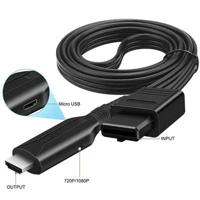 N64 Zu HDMI Für GameCube SNES N64 Zu HDMI Konverter Adapter kabel Für N64 GameCube Plug und Spielen Volle Digitale Kabel Zubehör