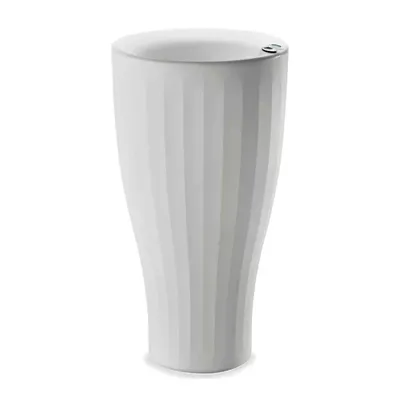 Crescent Garden TruDrop Cup Self Watering Tall Planter Pot