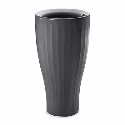 Crescent Garden TruDrop Cup Self Watering Tall Planter Pot