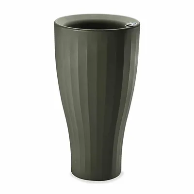 Crescent Garden TruDrop Cup Self Watering Tall Planter Pot