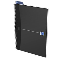 OXFORD Office Urban Mix Collegeblock DIN A4 Liniert Spiralbindung PP (Polypropylen) Farbig sortiert Nicht perforiert 90 Seiten 90 Blatt