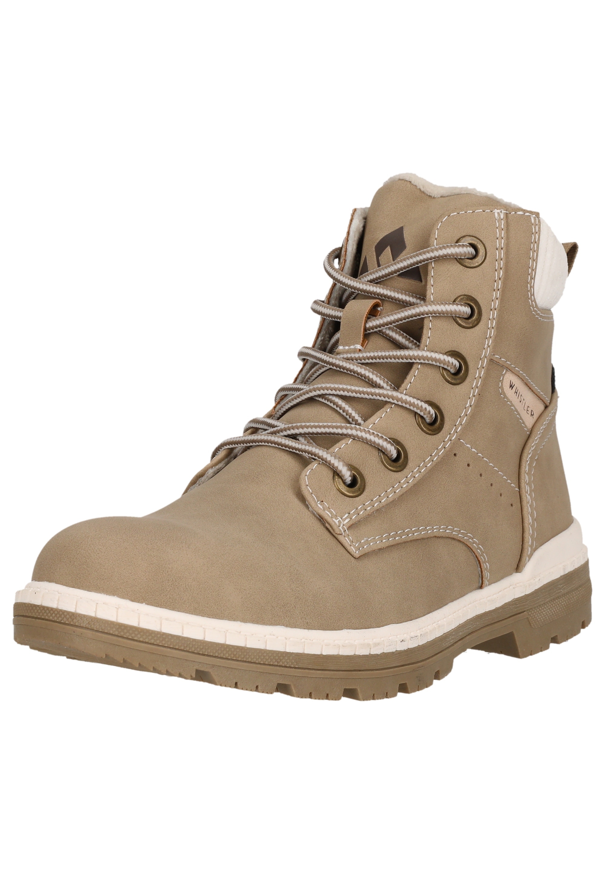 Stiefel WHISTLER "Eilla", Gr. 42, taupe, grau, Kunstfaser, Polyurethane, Casual, Schuhe, aus robustem Material