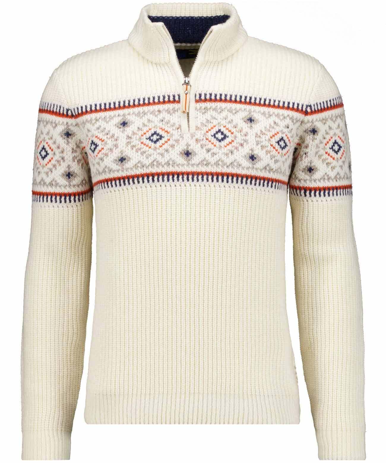 Rundhalspullover RAGMAN, Herren, Gr. 50, ecru, 008, 80% Wool 20% Nylon, Pullover Image