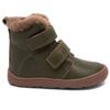 Bisgaard - Kid's Barefoot Emil Lamb - Winterschuhe 28 | EU 28 braun/oliv