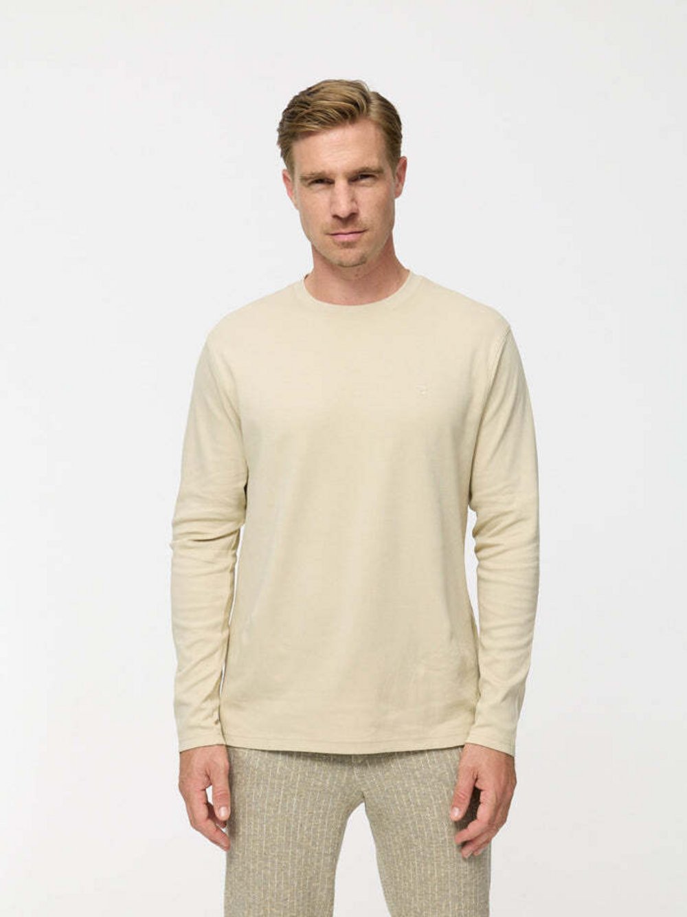 Zuitable Langarmshirt -DiOwen Herren beige, XS Image