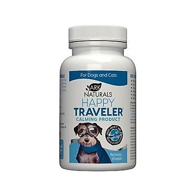 Ark Naturals Happy Traveler Capsule Calming Supplement for Dogs & Cats, 30 capsules