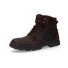 Winterboots CAMEL ACTIVE, Herren, Gr. 43, braun (cafe), Leder, casual,modisch, Schuhe, Schnürboots, Stiefel mit Warmfutter