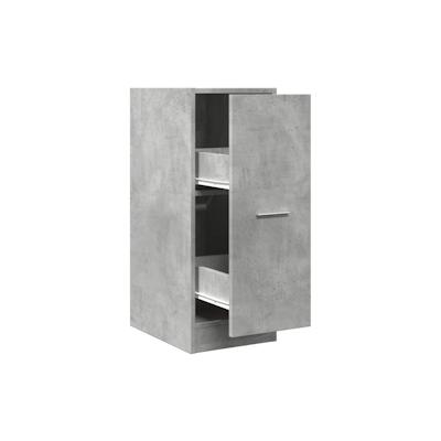 vidaXL Apothekerschrank Betongrau 30x41x77,5 cm Holzwerkstoff Image