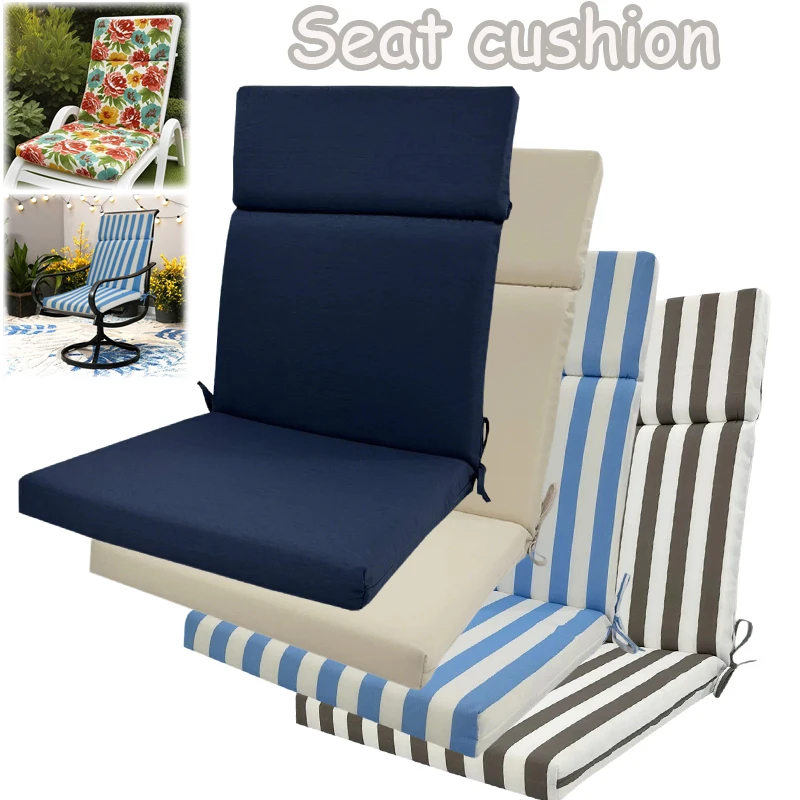 Stilvolles Sitzkissen mit integrierter Rückenlehne, verdicktes bedrucktes Stuhlkissen für Büro, Esszimmer, Studenten, dekorative Matte für Zuhause, 등받이 쿠션