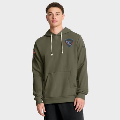 Tennessee Titans Nike 2025 Salute To Service Dominant Force Dri-FIT Hoodie - Herren Image