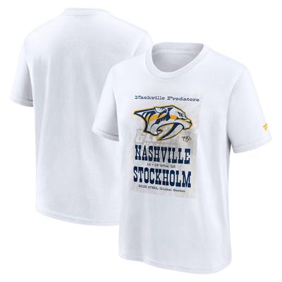 Nashville Predators Global Series 2025 Hometown To Stockholm T-Shirt - Jugendliche Image