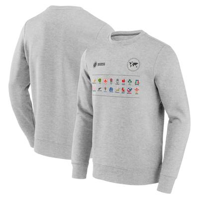 Rugby-Weltmeisterschaft 2025 – Damen-Sweatshirt mit Rundhalsausschnitt – Grau Image