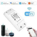 Tuya WiFi Smart Switch Interruttore Interruttore della luce wireless Temporizzatore di controllo vocale Automazione domestica intelligente Funziona con Alexa Google Home
