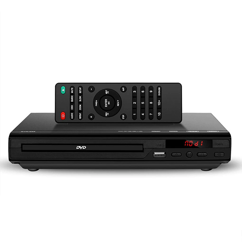 Full HD 1080P Lettore DVD domestico Multi Region Multimedia TV digitale Lettore disco Supporto DVD CD MP3 MP4 RW VCD Sistema Home Theatre