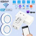 Tuya WiFi Smart Switch 433 MHz RF Telecomando senza fili Interruttore universale Timer Controllo vocale Smart Life APP per Alexa Google