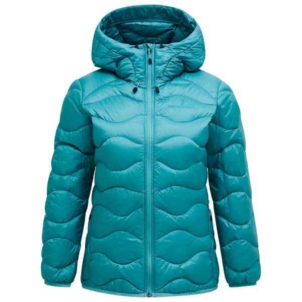 Peak Performance - Women's Helium Down Hood Jacket - Daunenjacke Gr XL türkis